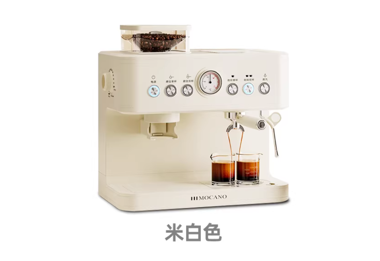 MOCANO咖啡机研磨一体机家用全半自动意式美式小型胶囊浓缩打奶泡